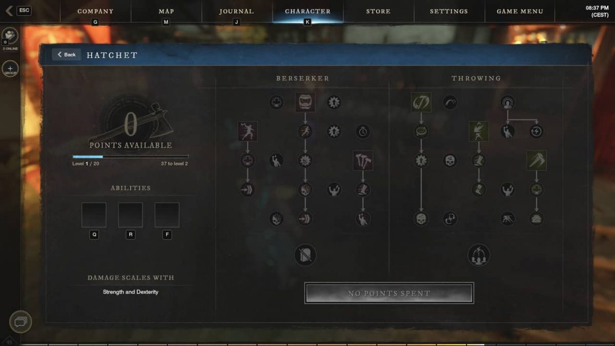 New World Guide Hatchet Build Overview