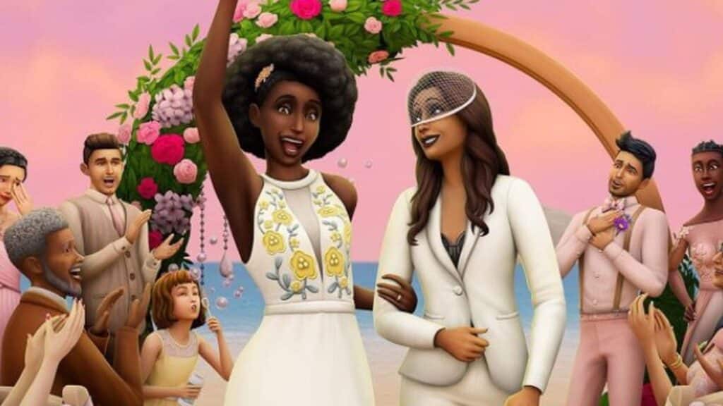 Sims 4 My Wedding Stories