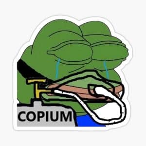 Copium Pepe the Frog