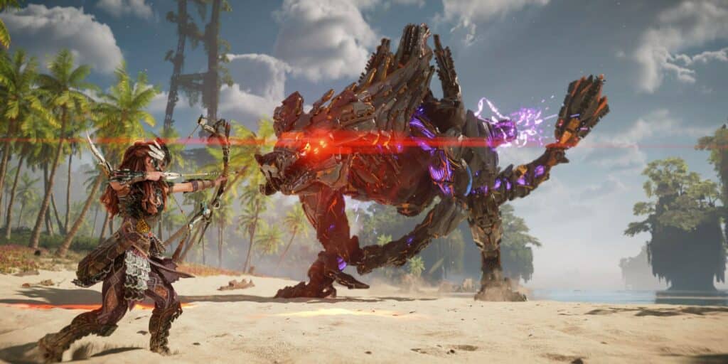 Horizon Forbidden West: How to Defeat Giant Slaughterspine