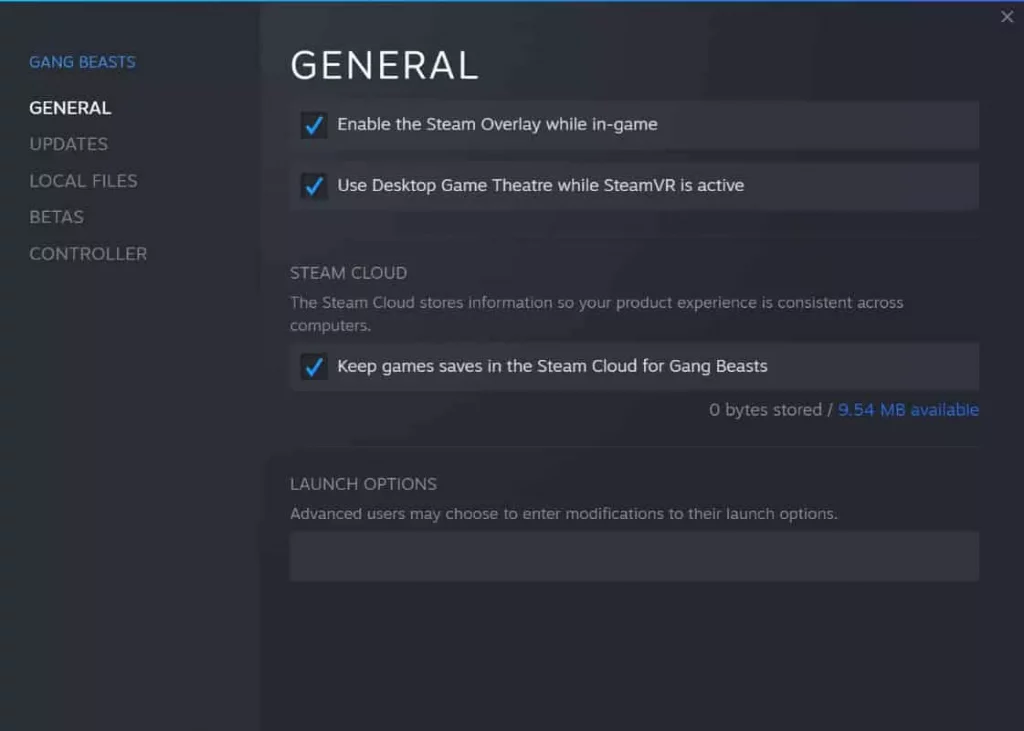 Turn off the Steam overlay