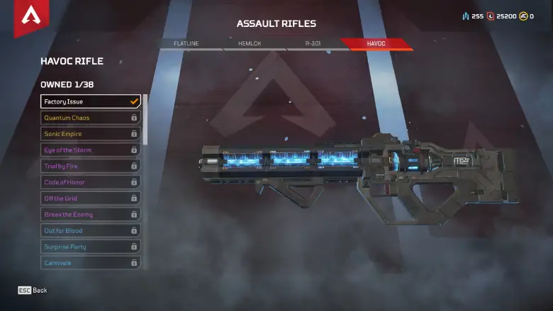 Apex Legends Havoc Rifle 