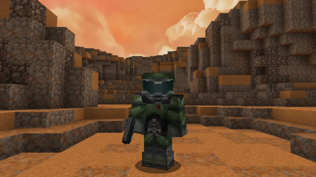 Modder Turned Minecraft Into Doom