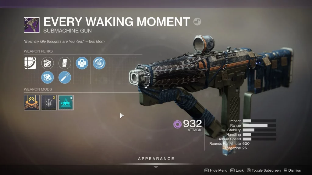 Waking Moment Destiny 2
