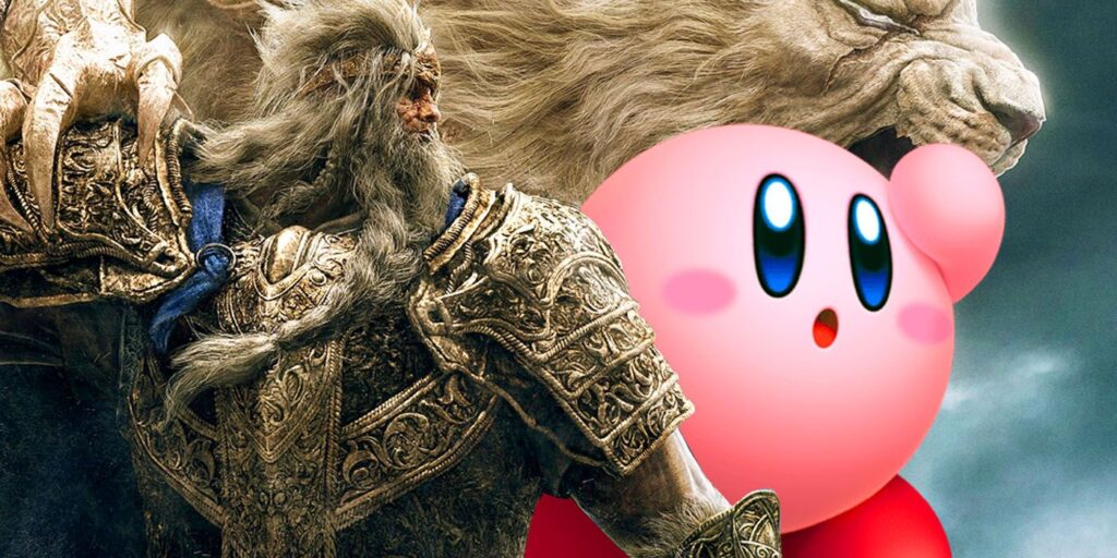 The Lands Between Meet Kirby