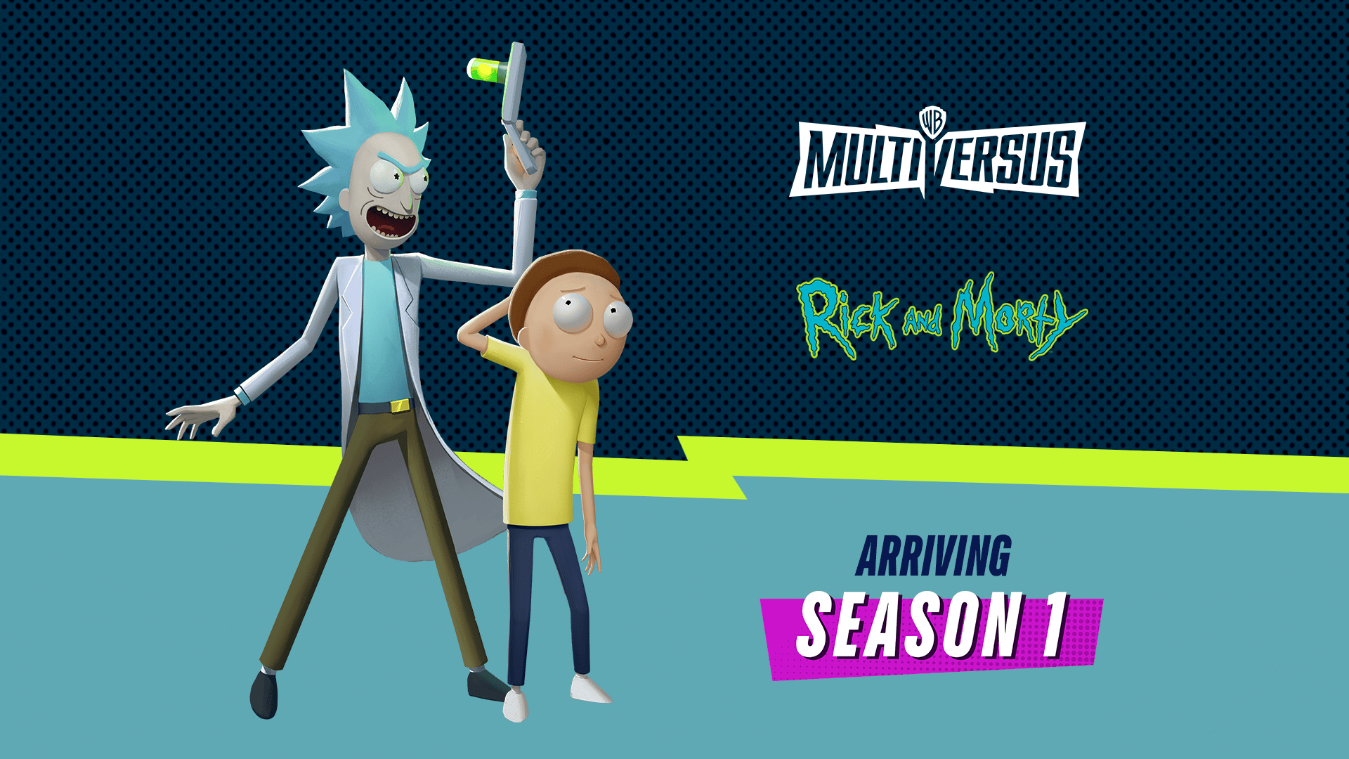 MultiVersus Rick and Morty