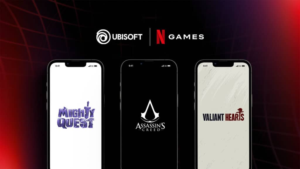 Netflix Partners With Ubisoft to Create Three Mobile Titles Netflix Ubisoft