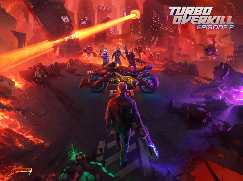 Turbo Overkill Launches Episode 2 in Early-Access Turbo Overkill