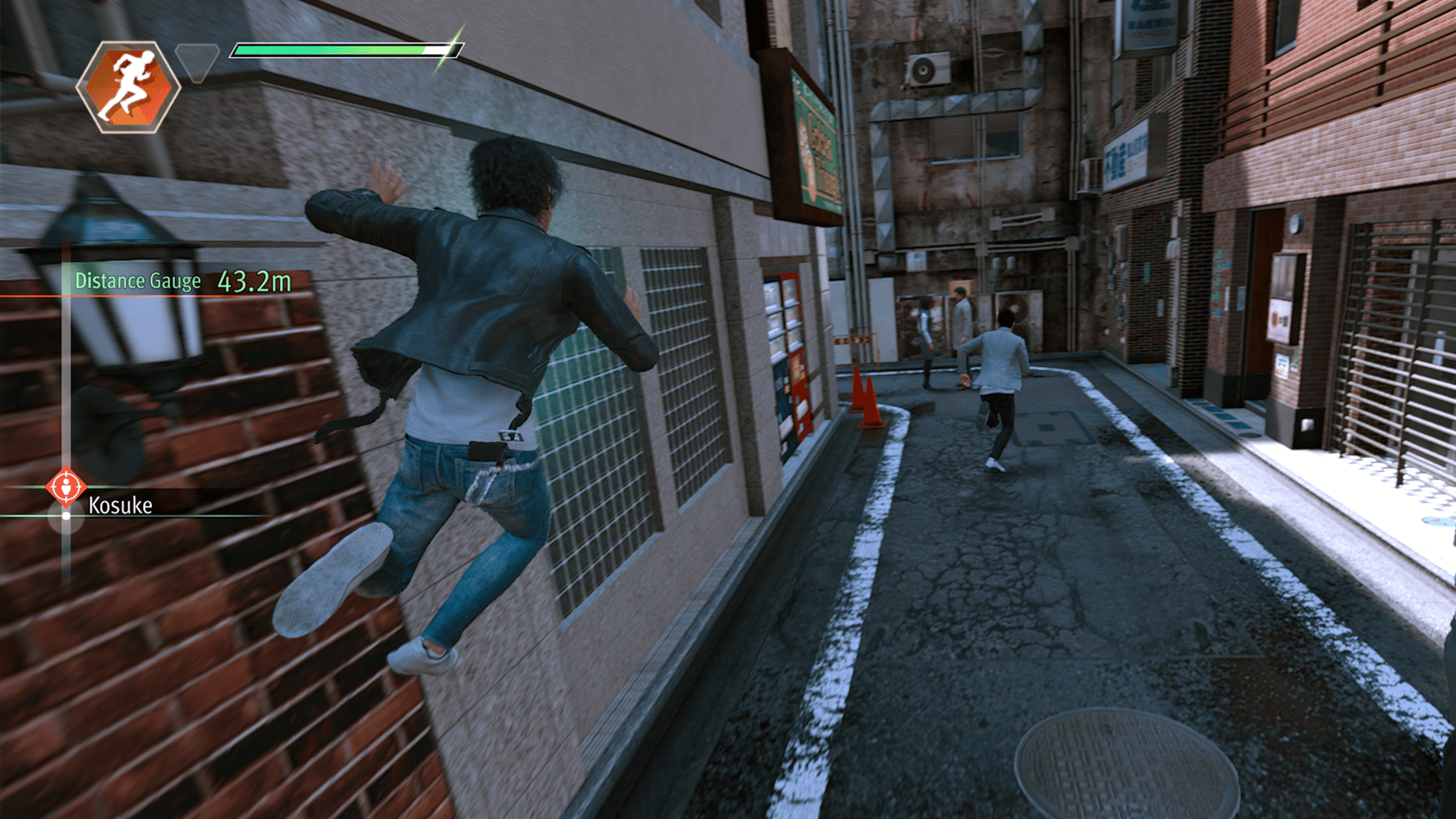 Parkour in Lost Judgment