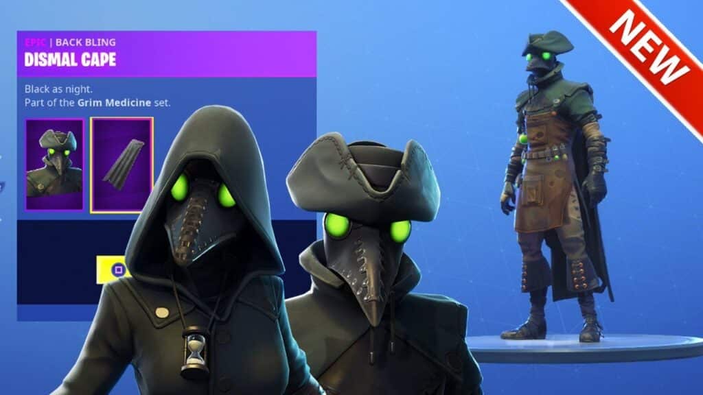 Fortnite Finally Brings Back Plague Doctor Skin