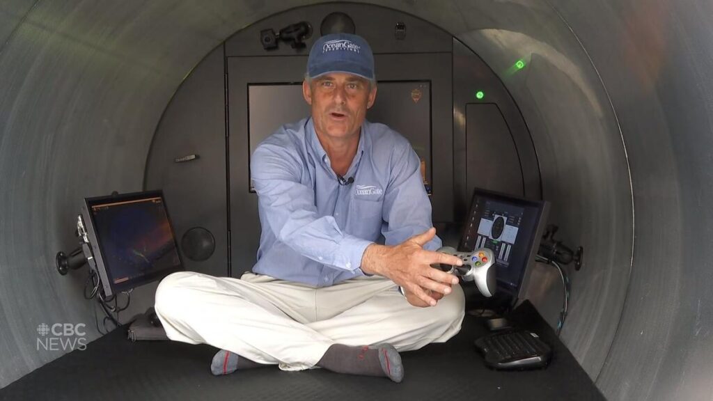 Why there are so many memes regarding Ocean Gate? Ocean Gate CEO Stockton Rush with a Logitech F710 wireless gamepad from 2010.