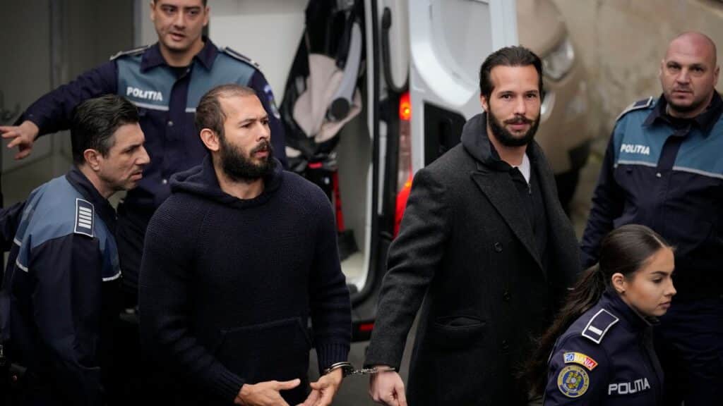 Tate brothers arrested