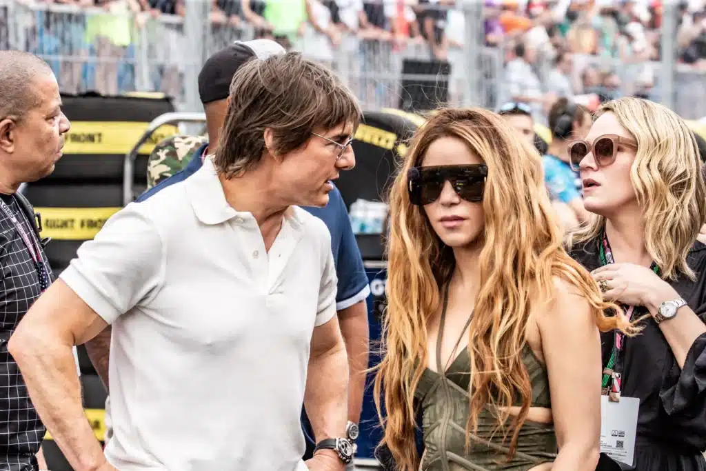 Shakira and Tom Cruise