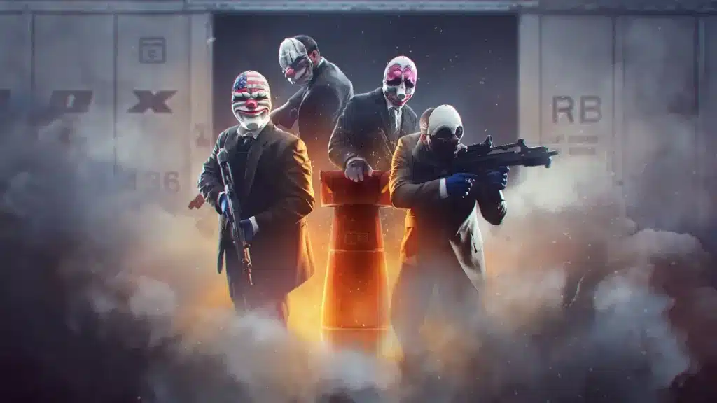 PAYDAY 2 goes free on Epic Store: How to claim it? Payday 2 cover 4 men with guns