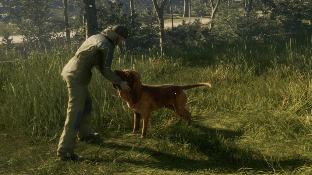theHunter: Call of the Wild goes free on Epic Store. How to claim it? Man petting Dog