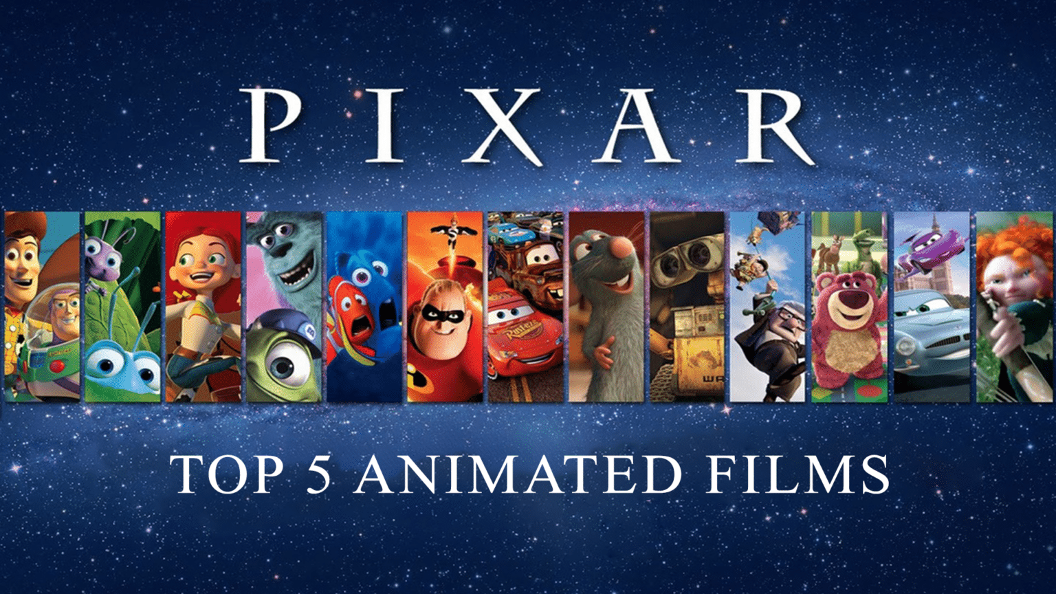 Top 5 Pixar animated films to watch in 2023