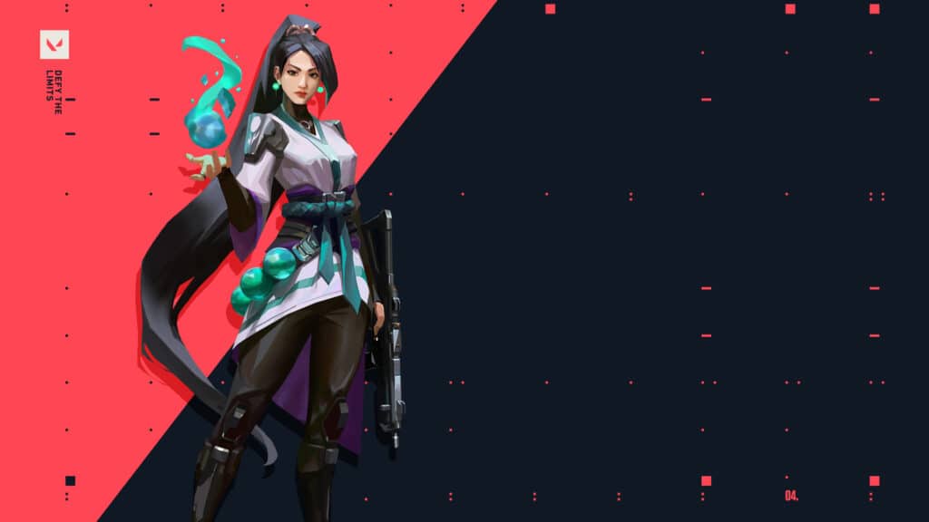 Sage valorant woman character