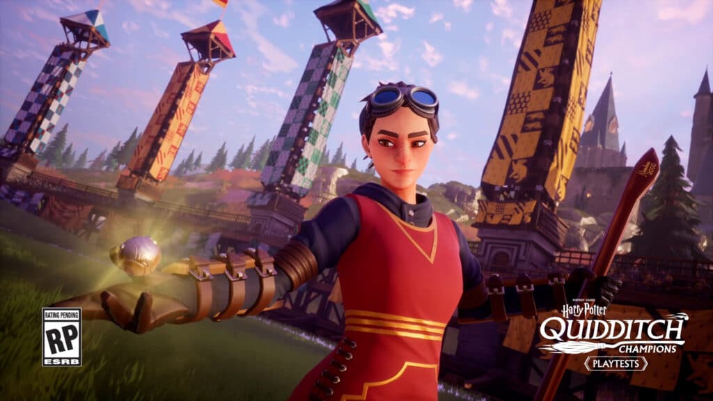 Harry Potter Quidditch Champions Gameplay Leaked harry potter quidditch player