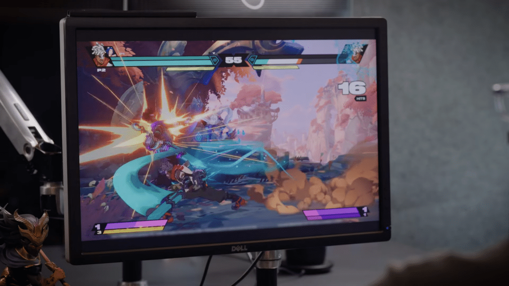 Project L Fourth Mystery Champion revealed project L on a monitor screen