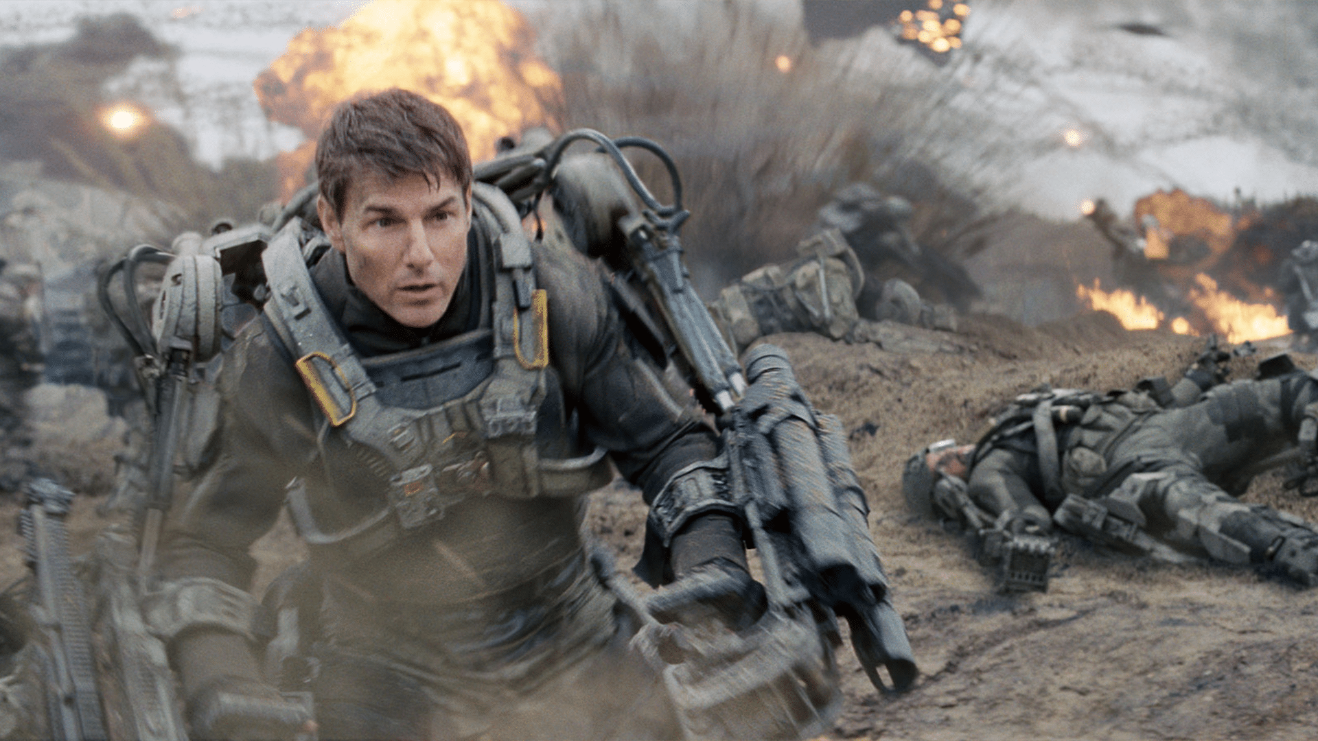 Tom Cruise with armour