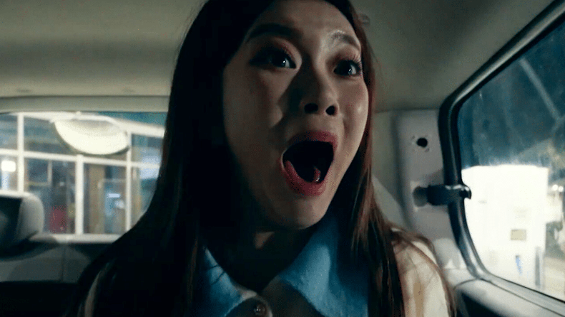 Lee Si Young from Zombieverse screaming 