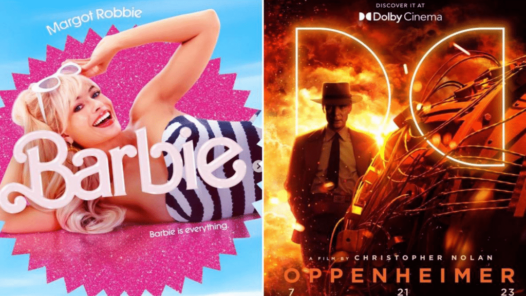 Barbie vs Oppenheimer : Which one is winning the box office in terms of earning Barbie vs Oppenheimer