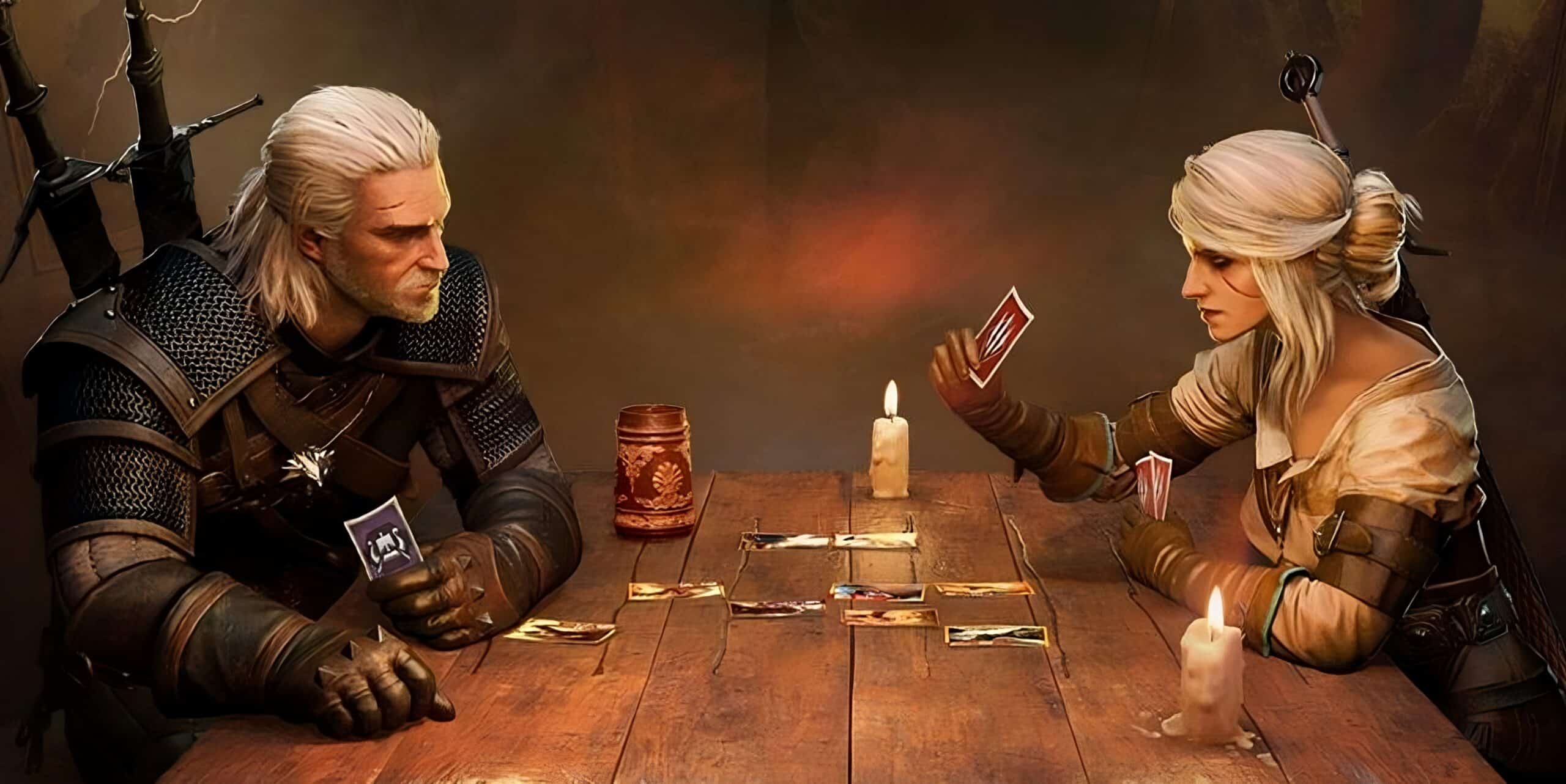 Geralt and Ciri