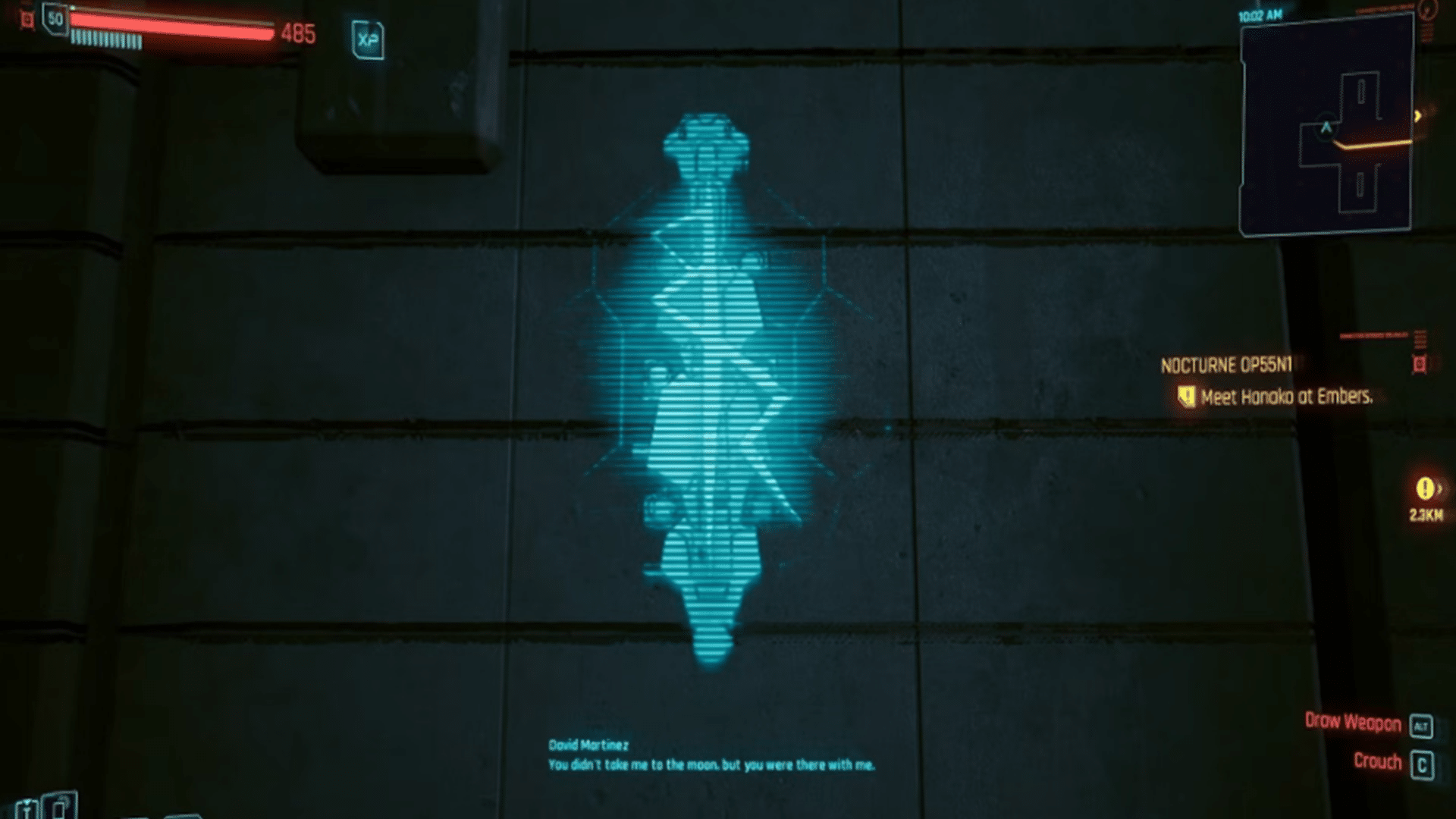 David Martinez memorial in Cyberpunk 2077 Phantom Liberty