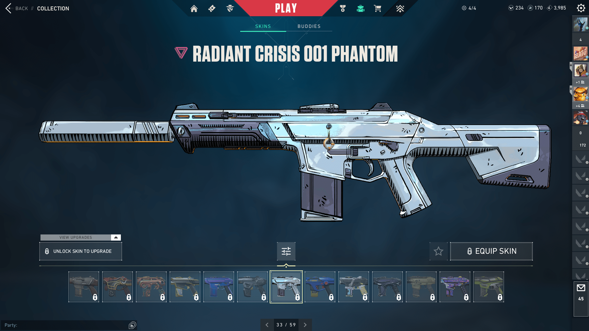 Radiant Crisis 101 Phantom 