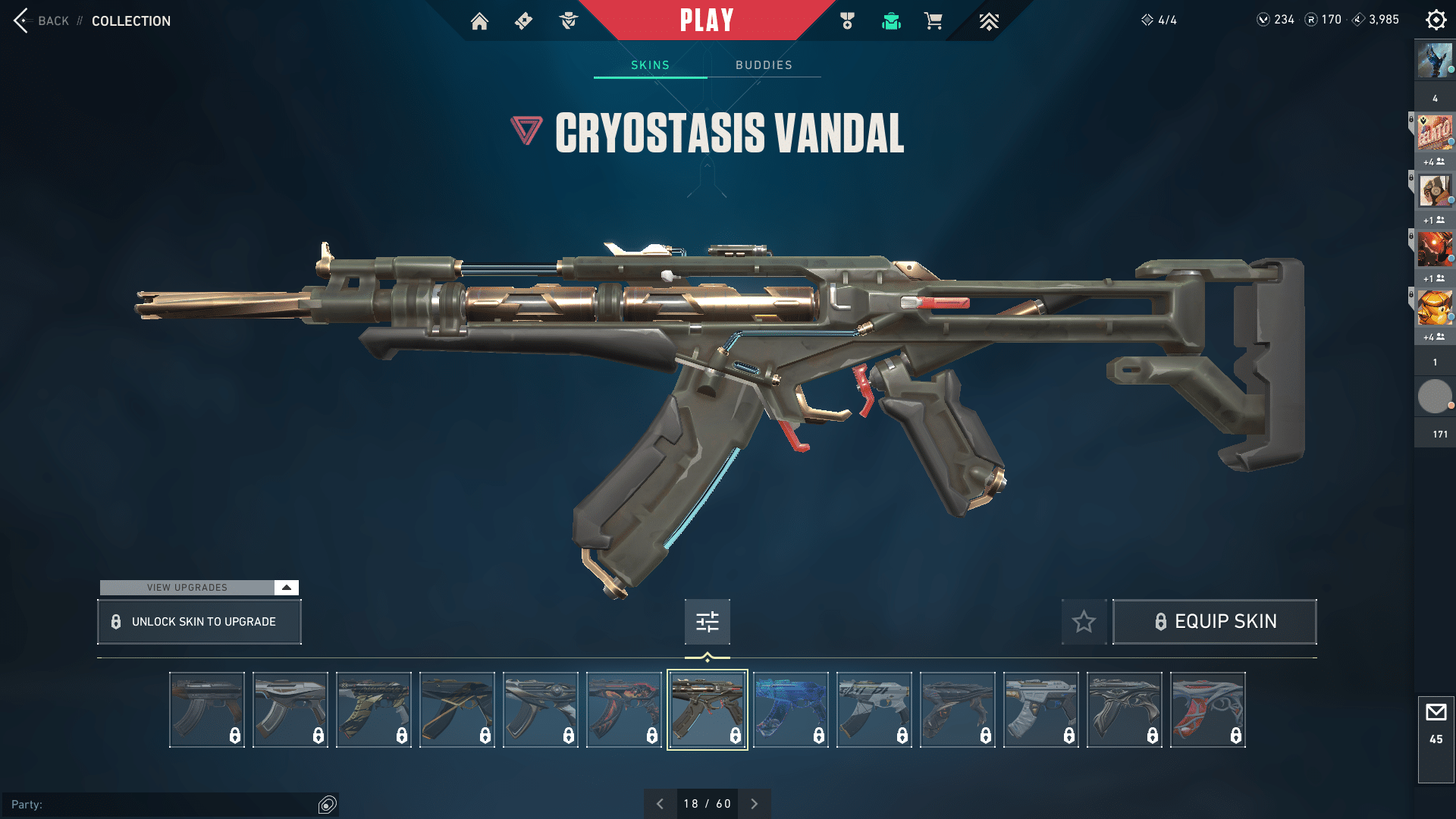 Cryostasis Vandal (5 Most Underrated Vandal Skins In Valorant 2023)