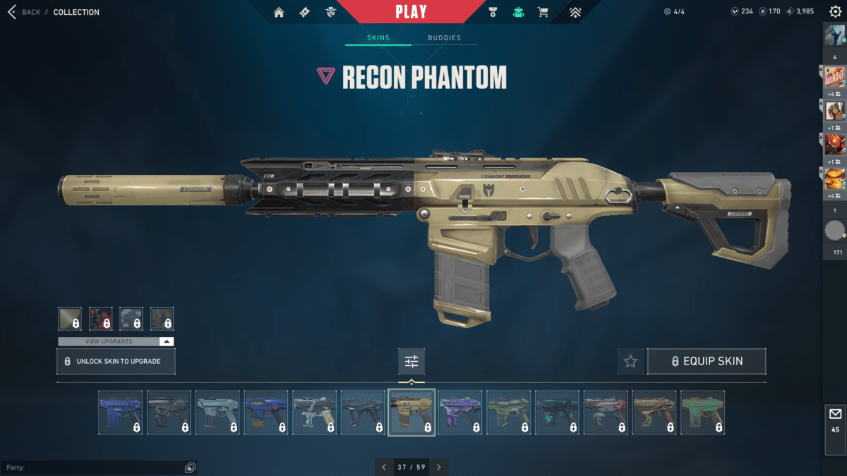 5 Most Overrated Phantom Skins In Valorant 2023