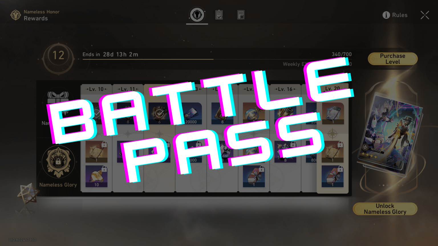 Honkai: Star Rail- Battle Pass