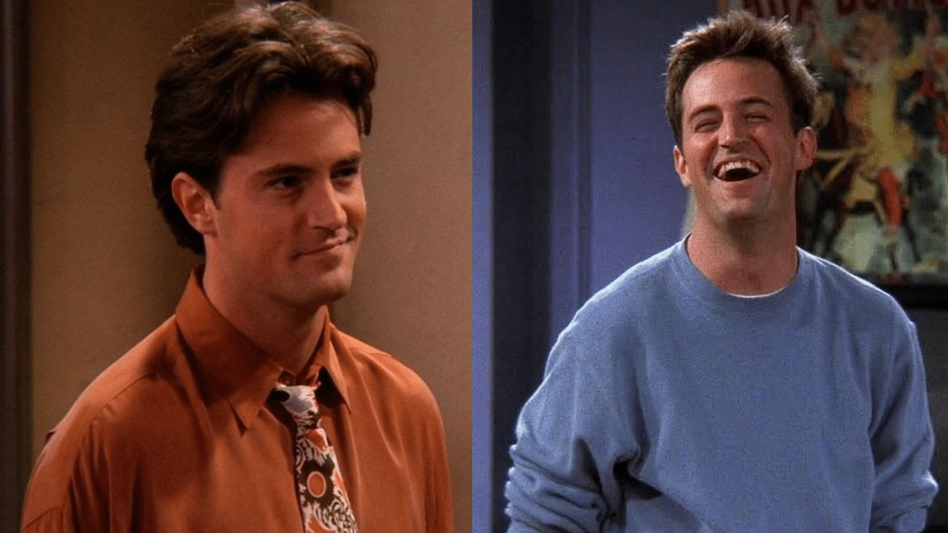 Matthew Perry aka Chandler being from FRIENDS