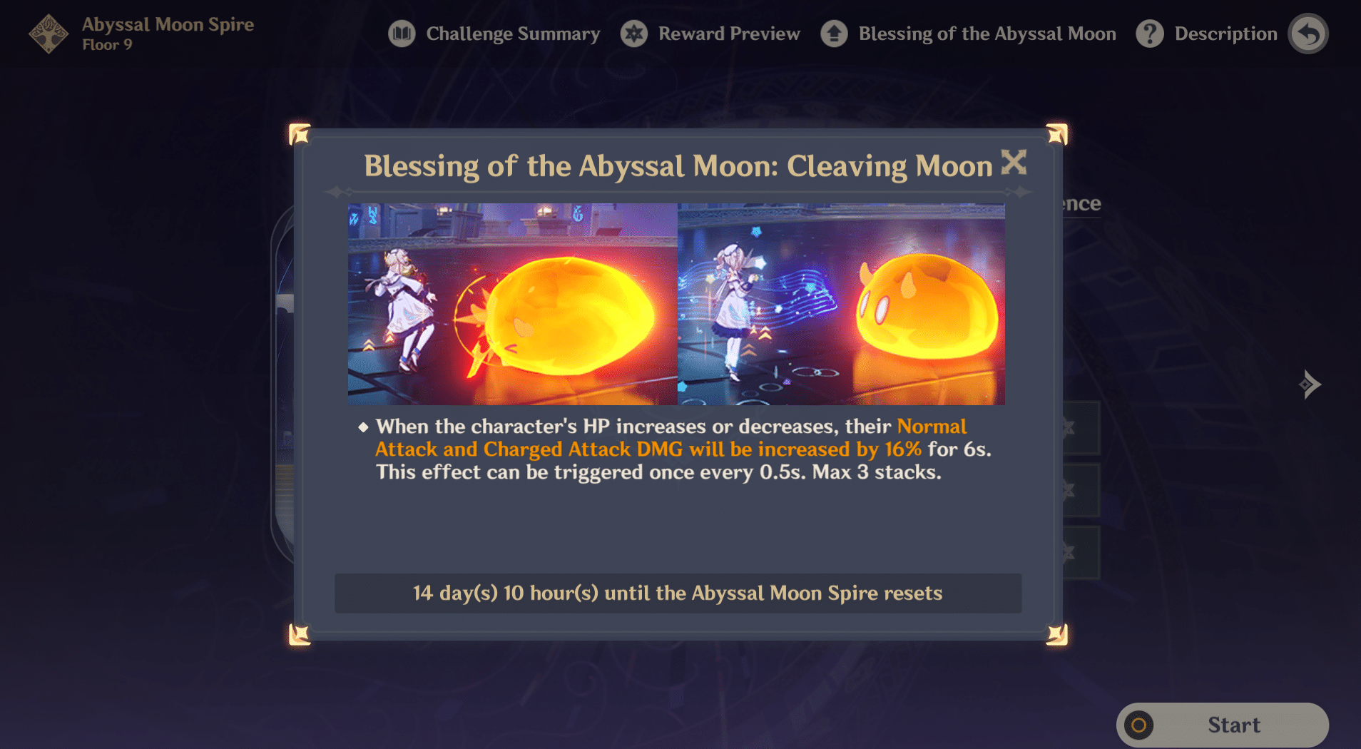 Blessing of the Abyssal Moon